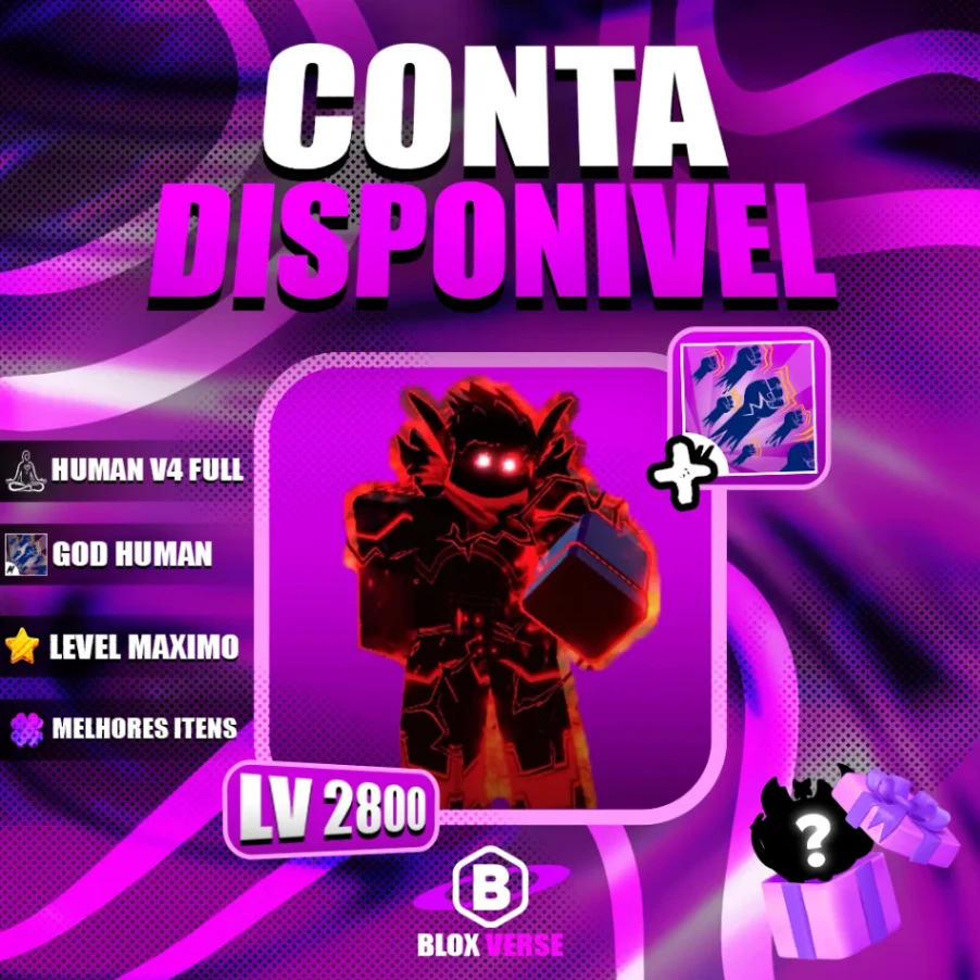『 🧑 』 HUMAN FULL V4 + 💪 GODHUMAN + LEVEL MÁXIMO