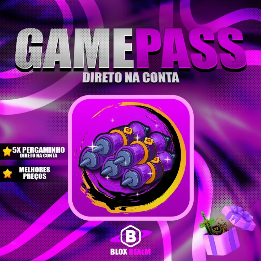 🎇5x Pergaminho  [800 Robux]