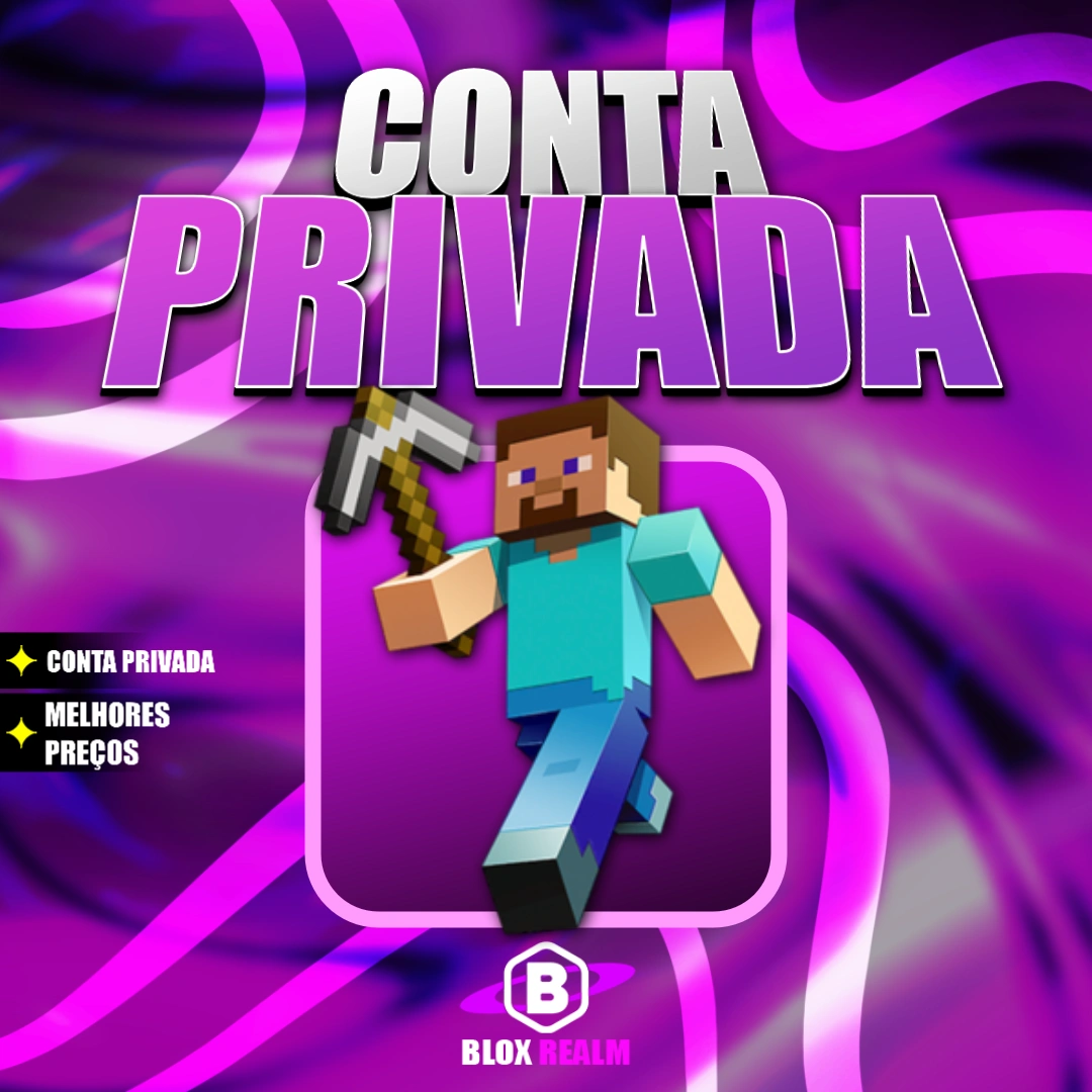 Minecraft Java & Bedrock (Conta Privada)
