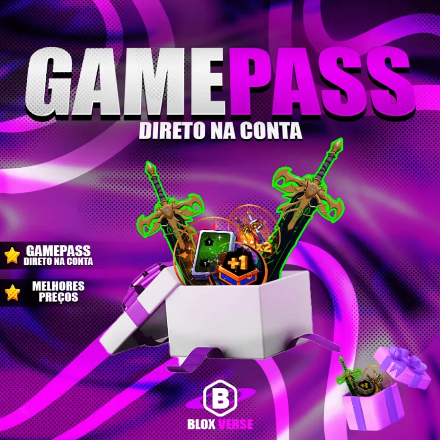 🎇Gamepass Direto na sua conta!🎇