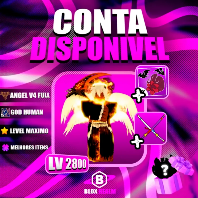 『 👼 』 ANGEL FULL V4 + SANGUINE ART + CDK +💪 GODHUMAN + LEVEL MÁXIMO