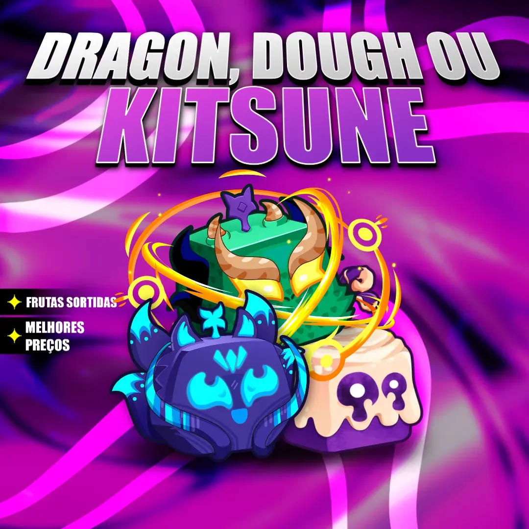 🦊🐲🍩 KITSUNE, DRAGON OU DOUGH NO INVENTÁRIO [🔥 Popular 🔥]