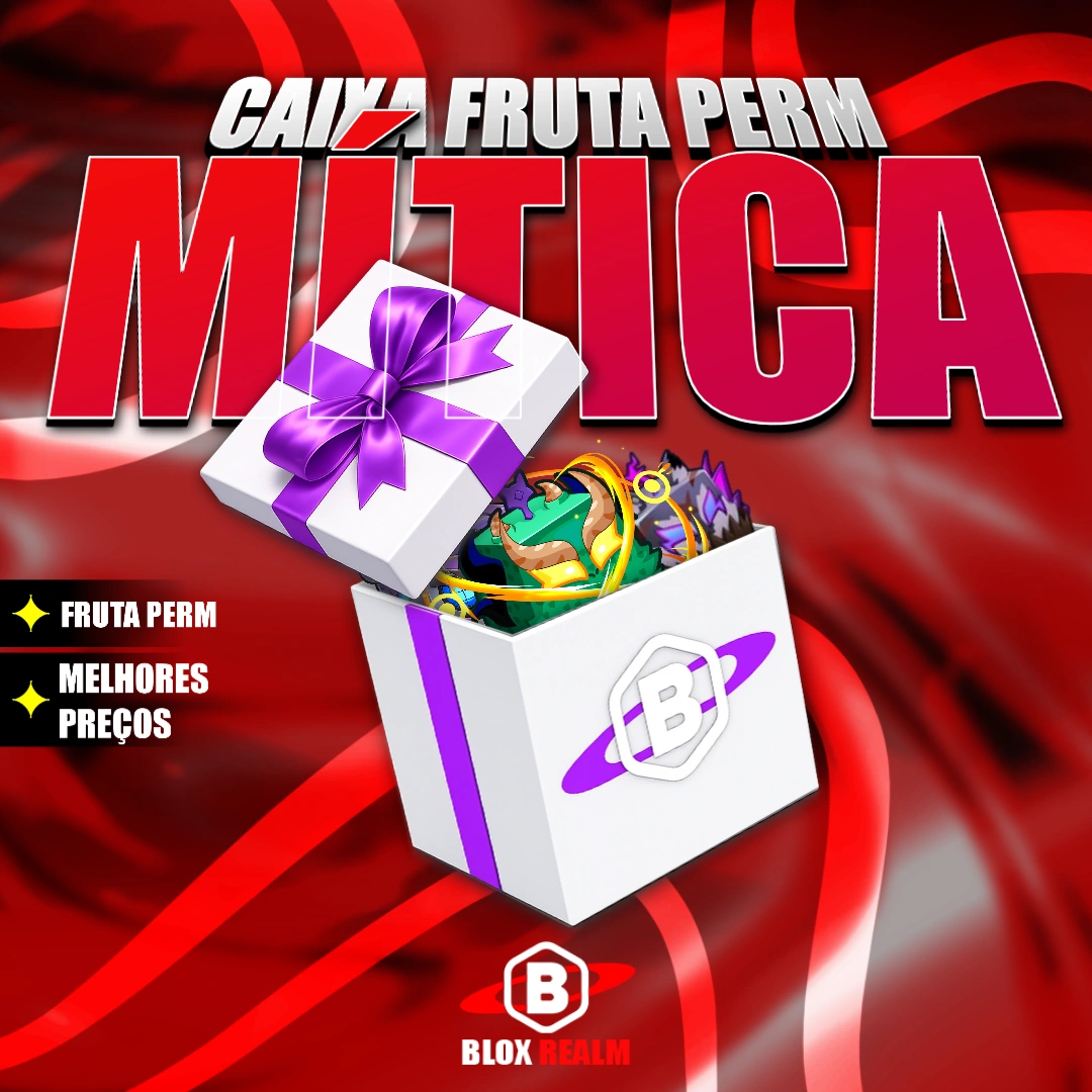 CAIXA DE FRUTAS PERMANENTES MITICA