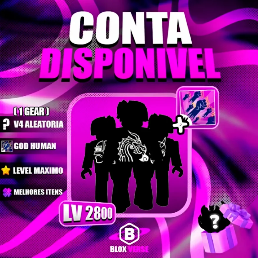 『?』RAÇA V4 ALEATORIA 1 ENGRENAGEM + 💪 GODHUMAN + LEVEL MÁXIMO